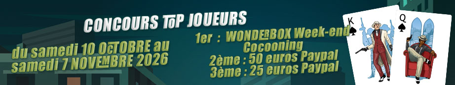 10 parties gratuites chaque jour.